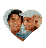 Puzzle corazón de carton 208piezas