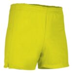 Pantalon Corto College Amarillo Fluor