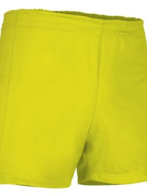 Pantalon Corto College Amarillo Fluor