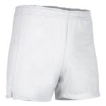 Pantalon Corto College Blanco