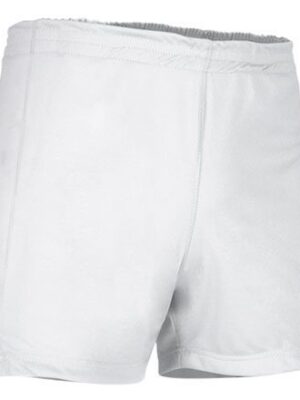 Pantalon Corto College Blanco