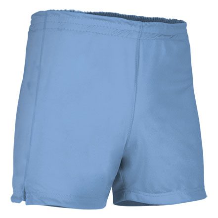 Pantalon Corto College Azul Celeste