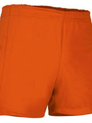 Pantalon Corto College Naranja Fluor