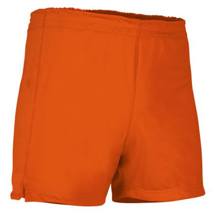 Pantalon Corto College Naranja Fluor