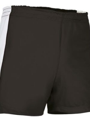 Pantalon Corto Milan Negro/ Blanco