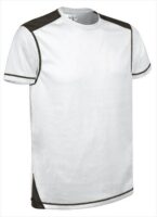 Camiseta Tecnica Brickplus Blanco/Negro