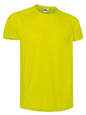 Camiseta Tecnica Challenge Amarillo Fluor