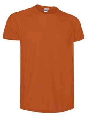 Camiseta Tecnica Challenge Naranja Fluor