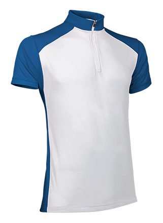 Maillot Ciclismo Giro Blanco/Azul Royal