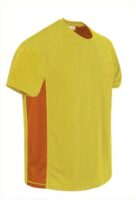 Camiseta Tecnica Marathoner Amarillo Fluor/Naranja Fluor