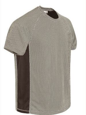 Camiseta Tecnica Marathoner Gris Humo/Negro