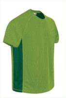 Camiseta Tecnica Marathoner Verde Fluor/Verde Kelly