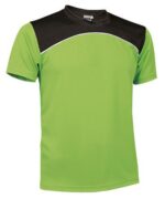 Camiseta Tecnica Maurice Verde Manzana/Blanco/Negro