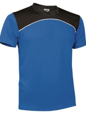 Camiseta Tecnica Maurice Azul Royal/Blanco/Negro