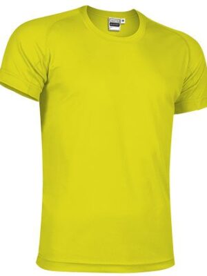 Camiseta Tecnica Resistance Amarillo Fluor