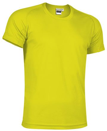 Camiseta Tecnica Resistance Amarillo Fluor