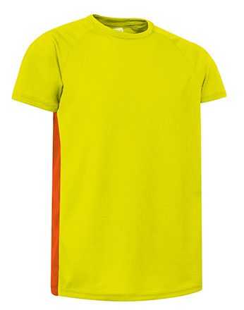 Camiseta Tecnica Rockspeed Amarillo Fluor/Naranja Fluor