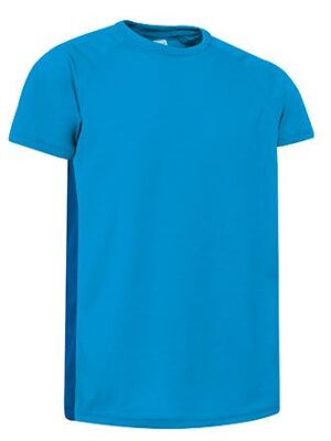 Camiseta Tecnica RockSpeed Azul Tropical/Azul Royal