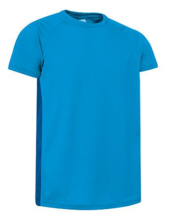 Camiseta Tecnica RockSpeed Azul Tropical/Azul Royal