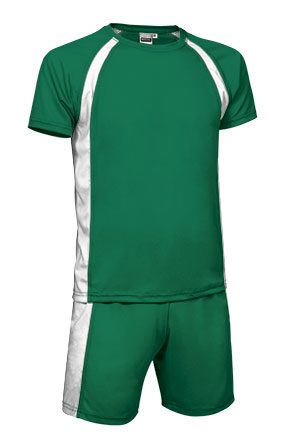 Conjunto Deportivo Verde Kelly/Blanco