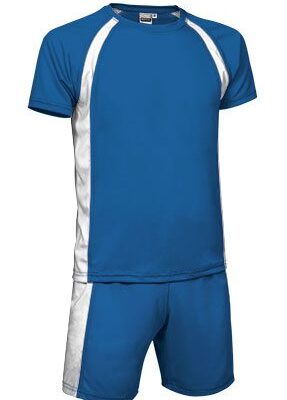 Conjunto Deportivo Azul Royal/Blanco