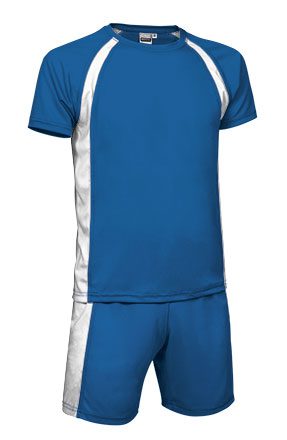 Conjunto Deportivo Azul Royal/Blanco