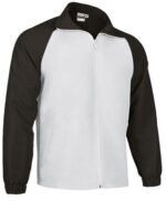 Chaqueta Deportiva Match Point Negro/ Blanco/ Gris Cemento