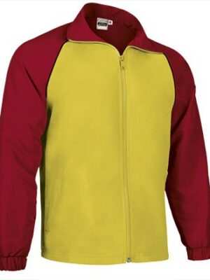 Chaqueta Deportiva Match Point Rojo Loto/ A. Limon/ Negro