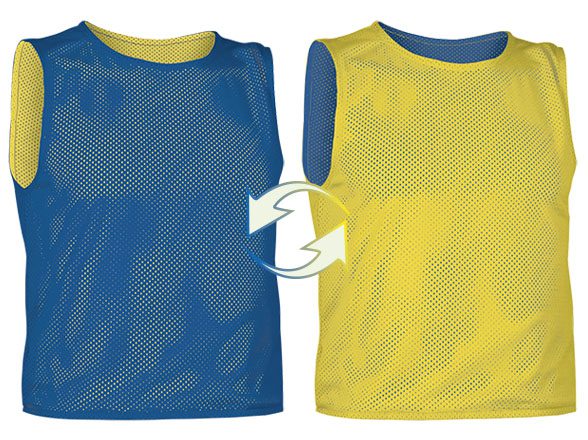 Peto Reversible Parade Azul Royal/Amarillo Limon