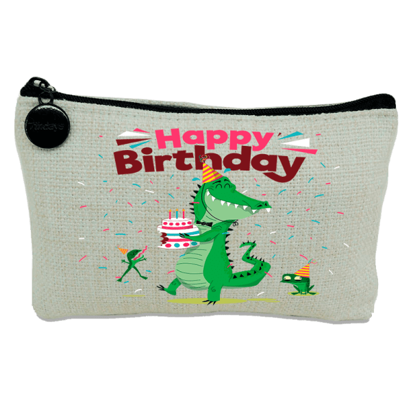 Monedero de lino 10x15cm