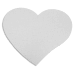 Puzzle corazón de carton 208piezas